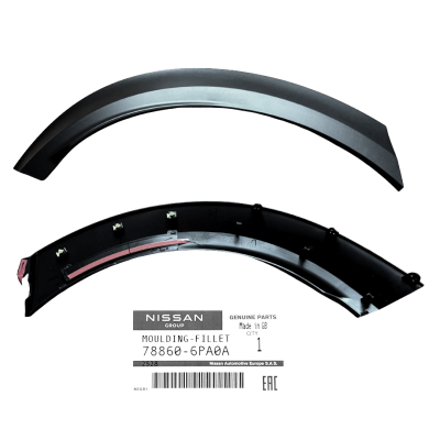 NISSAN JUKE F16 19- LISTWA NAKŁADKA BŁOTNIKA PRAWY TYŁ 78860-6PA0A